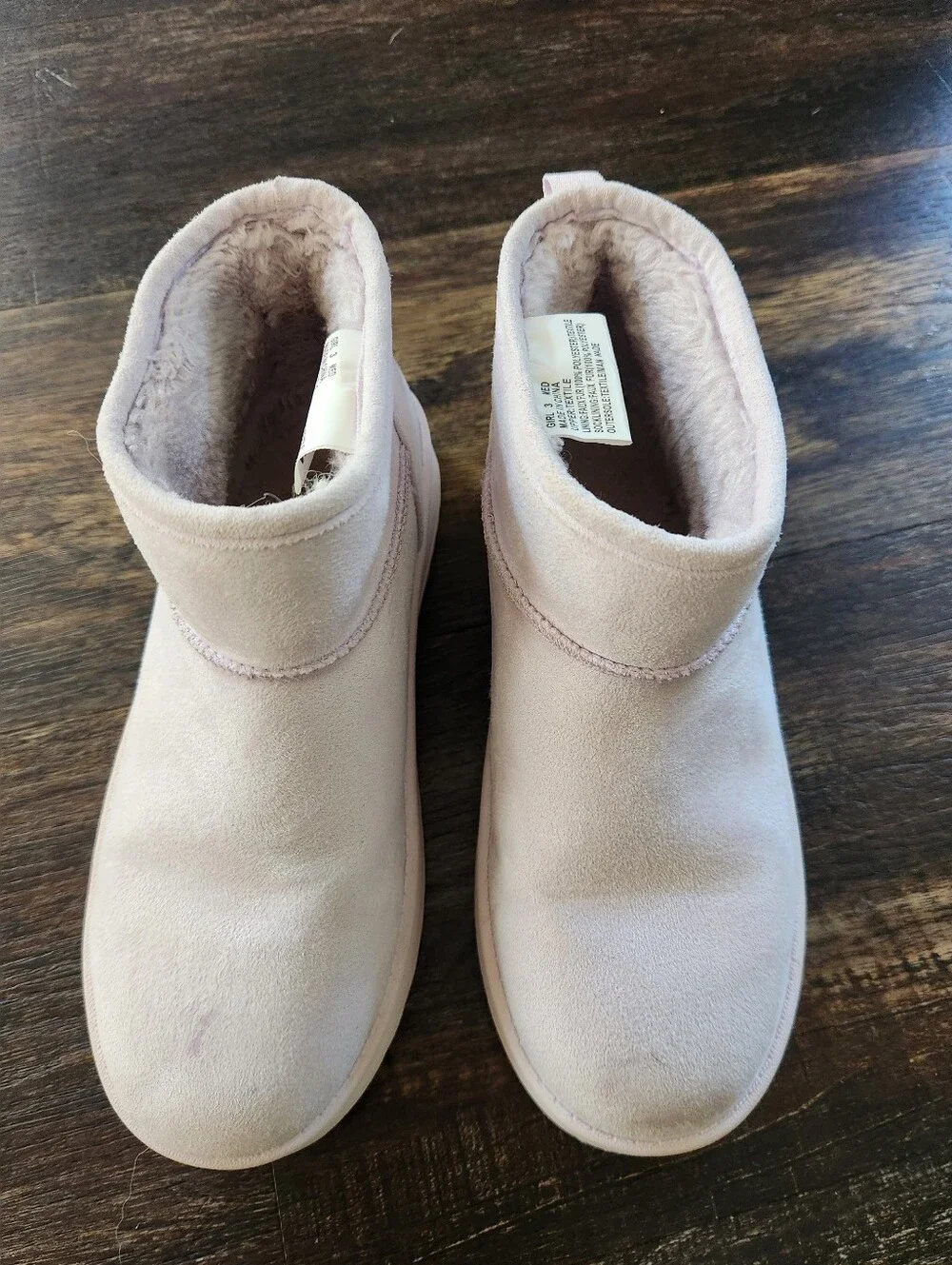 Girls Lavender SO Booties Size 3